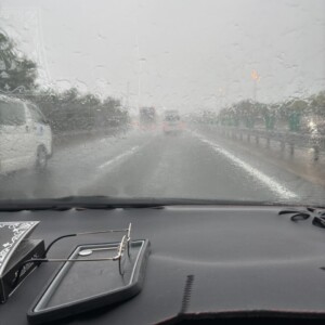 雨の日のハードスケジュール