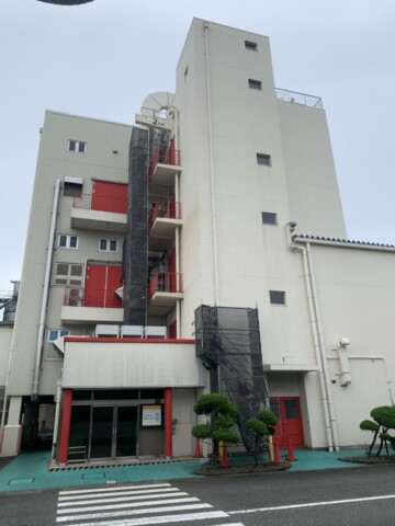 福岡県古賀市某工場　部分補修用足場