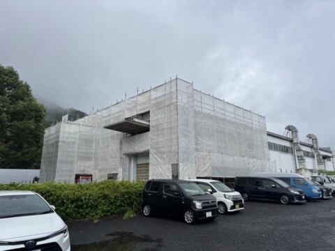 佐賀県唐津市某工場　修繕工事用足場