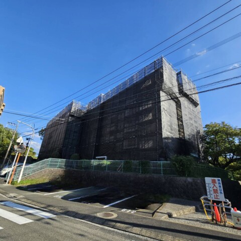 福岡市城南区某団地6号棟　大規模改修工事