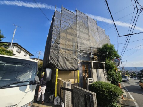 福岡県太宰府市某住宅　外壁改修工事