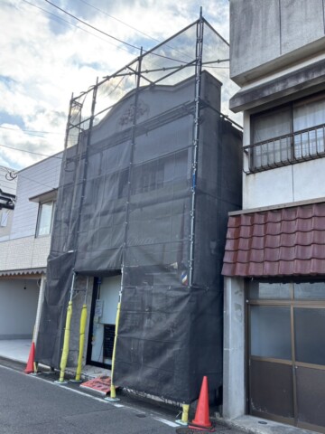 福岡県福岡市城南区某住宅　外壁修繕工事