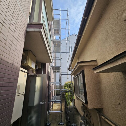 福岡県大野城市某アパート外壁改修工事